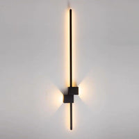 Aplică LED, Teodora 3, 28W, 80 cm, Lumină Caldă/Neutră/Rece, Negru - AdeHouse — Iluminat Modern la Preț Bun