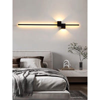 Aplică LED, Teodora 3, 28W, 80 cm, Lumină Caldă/Neutră/Rece, Negru - AdeHouse — Iluminat Modern la Preț Bun