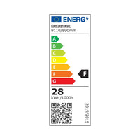 Aplică LED, Teodora 3, 28W, 80 cm, Lumină Caldă/Neutră/Rece, Negru - AdeHouse — Iluminat Modern la Preț Bun