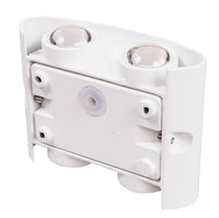 Aplică LED Exterior, Natalia 3, 4W, IP65, Lumină Caldă, Alb - AdeHouse — Iluminat Modern la Preț Bun