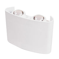 Aplică LED Exterior, Natalia 3, 4W, IP65, Lumină Caldă, Alb - AdeHouse — Iluminat Modern la Preț Bun