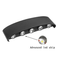 Aplica LED Exterior NORA 10W, neagra - AdeHouse — Iluminat Modern la Preț Bun