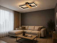 Lustră LED Petronella, Negru - AdeHouse — Finisaje și Iluminat Premium.