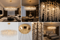 Candelabru Cristal Imelda - AdeHouse — Finisaje și Iluminat Premium.