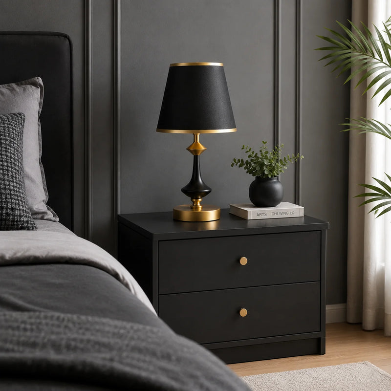 Veioza Elegance White & Gold, E27