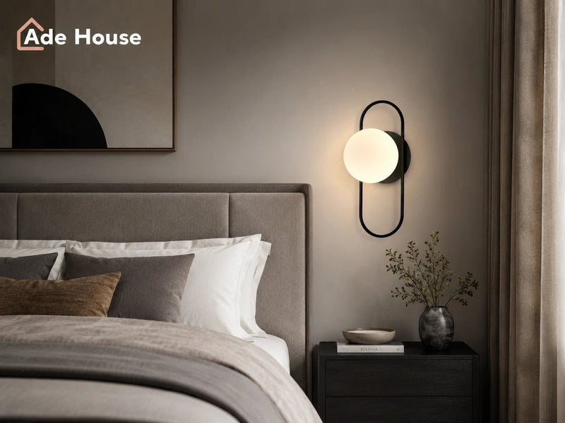 Aplica LED Halo Noir, 1X E14