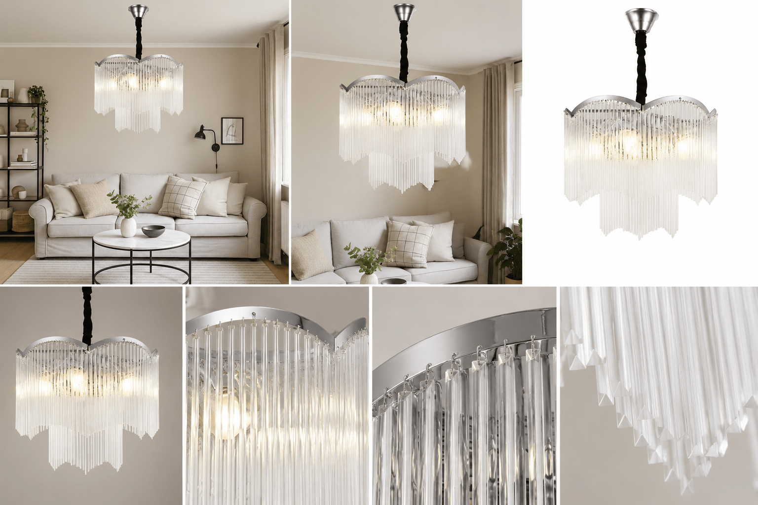 Candelabru Onorina, 60W, Crom - AdeHouse — Finisaje și Iluminat Premium.