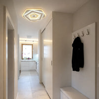 PLAFONIERĂ LED  – 104W, CU CRISTALE, LUMINĂ REGLABILĂ