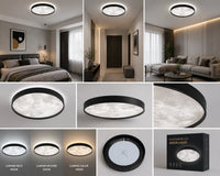 PLAFONIERA LED MODERNA 54W, 3 TEMPERATURI DE CULOARE (3000K/4500K/6500K)