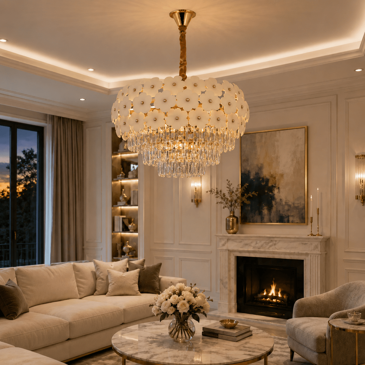 Candelabru Ludmilla, 60W, Auriu - AdeHouse — Finisaje și Iluminat Premium.