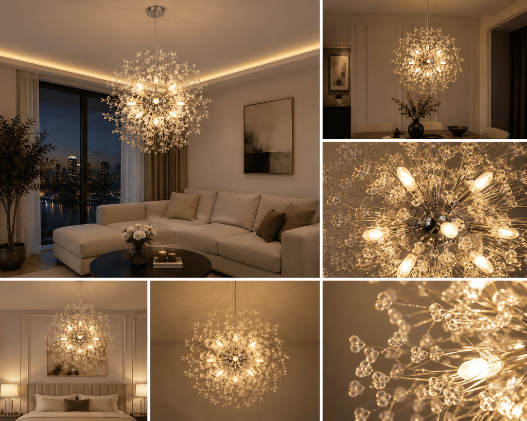 Candelabru Sabbatina, 156W - AdeHouse — Finisaje și Iluminat Premium.