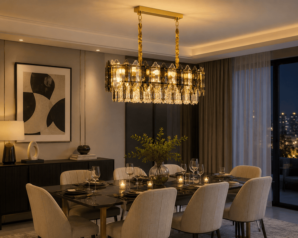 Candelabru Oliviera, 60W, Auriu - AdeHouse — Finisaje și Iluminat Premium.