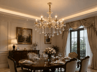 Candelabru Corradina, 60W, Auriu - AdeHouse — Finisaje și Iluminat Premium.