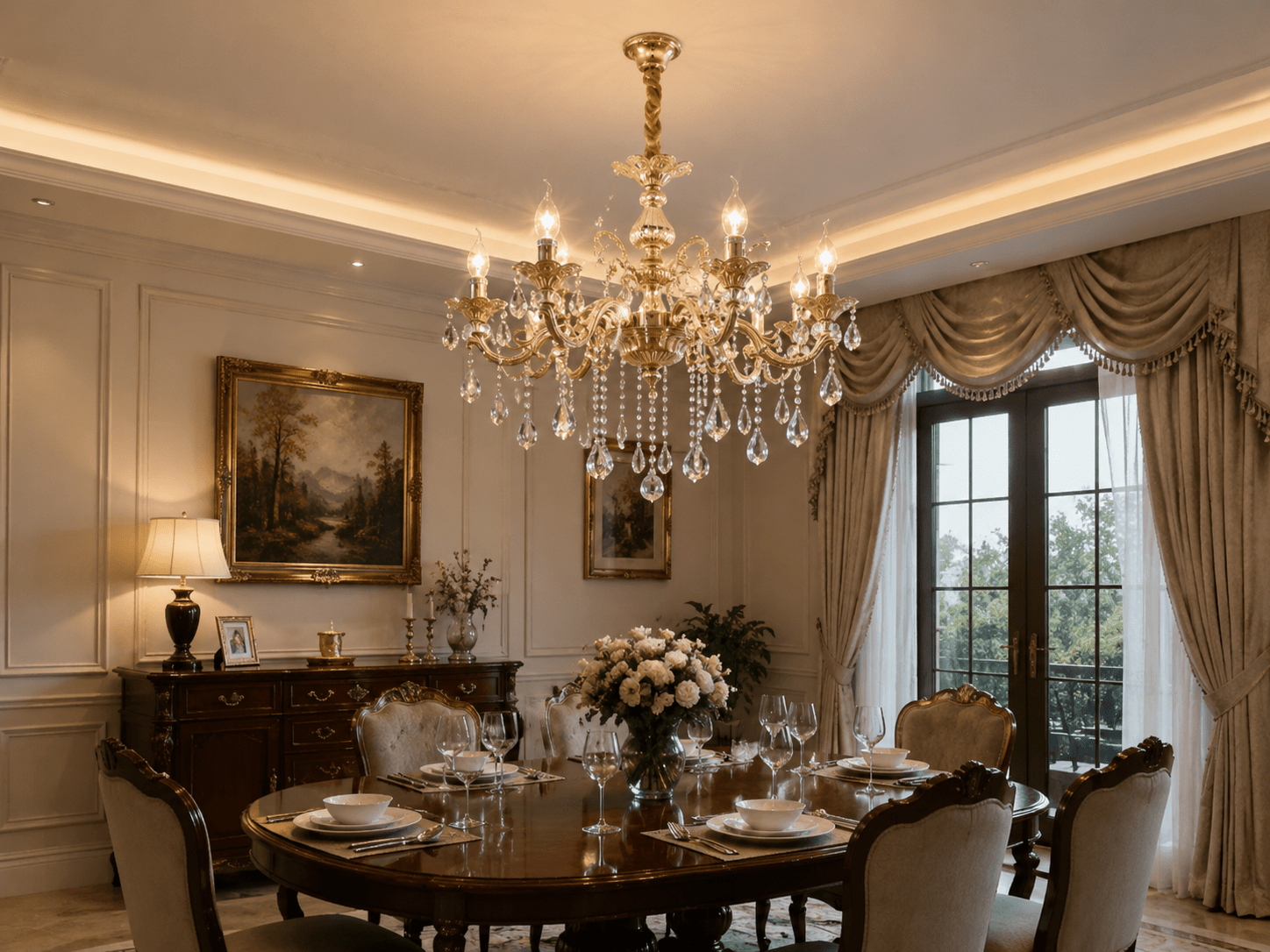 Candelabru Corradina, 60W, Auriu - AdeHouse — Finisaje și Iluminat Premium.