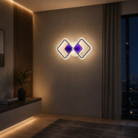 Lustră LED AURELIA 52W cu Telecomandă, 2800–6500K, 220 × 450 mm
