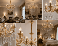 Candelabru Corradina, 60W, Auriu - AdeHouse — Finisaje și Iluminat Premium.