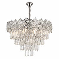 Candelabru Cristal Feronia, Ø40 cm - AdeHouse — Finisaje și Iluminat Premium.