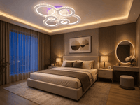 Lustră LED cu Telecomandă Morwenna 240W, Ø50 cm, Lumină Caldă/Neutră/Rece - AdeHouse — Finisaje și Iluminat Premium.