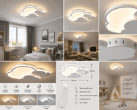 Lustră LED cu Telecomandă Verbena 43W, Lumină Caldă/Neutră/Rece, Dimabilă, Alb - AdeHouse — Finisaje și Iluminat Premium.