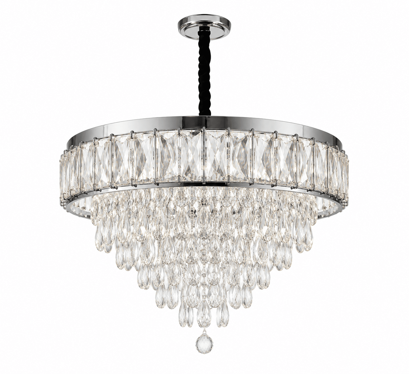 Candelabru Cristal Nicostrata, 80W - AdeHouse — Finisaje și Iluminat Premium.