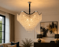 Candelabru Cristal Ambretta, 60W - AdeHouse — Finisaje și Iluminat Premium.