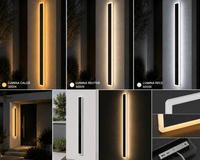 Aplică LED Exterior, Lavinia 3, 32W, 1200×80 mm, Lumină Caldă - AdeHouse — Iluminat Modern la Preț Bun