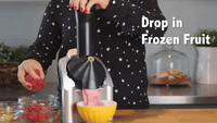 Aparat pentru preparat inghetata bio, doar cu fructe