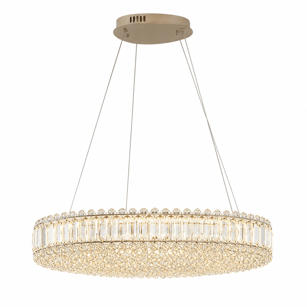 Candelabru Romilda, 96W, Crom - AdeHouse — Finisaje și Iluminat Premium.