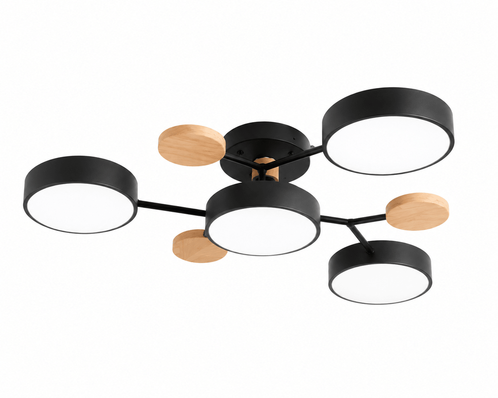 Lustră LED cu Telecomandă Fedora, 120W, Lumină Caldă/Neutră/Rece - AdeHouse — Finisaje și Iluminat Premium.