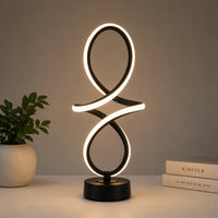 Veioza LED Sculpturală Infinity Noir, 46W