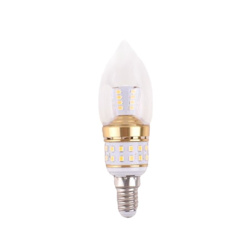 Bec LED cu Lumină la Bază, 9W, E14, Lumină Rece