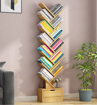 Raft depozitare carti in forma de copac 158 cm