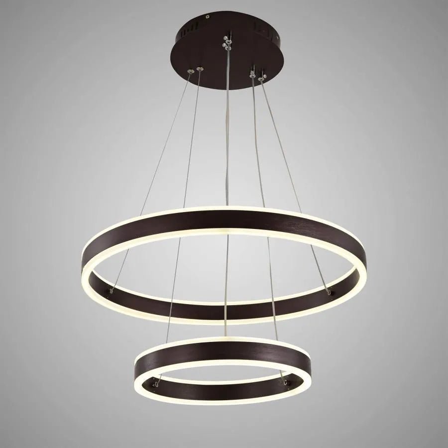 Pendul LED cu Telecomandă Sabatina, 180W, Lumină Caldă/Neutră/Rece, Negru - AdeHouse — Finisaje și Iluminat Premium.