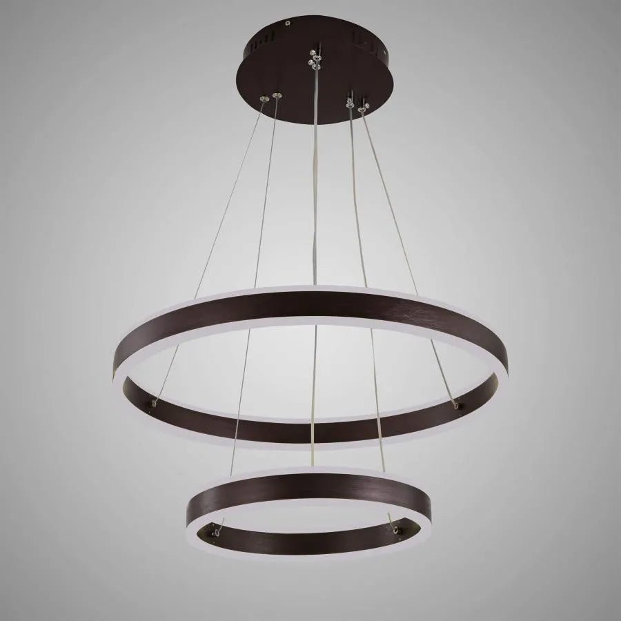 Pendul LED cu Telecomandă Sabatina, 180W, Lumină Caldă/Neutră/Rece, Negru - AdeHouse — Finisaje și Iluminat Premium.