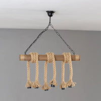 Lustră Suspendată Rustic KOS, 6xE27 - AdeHouse — Iluminat Modern la Preț Bun