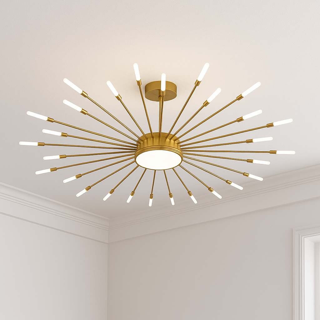 Lustră LED cu Telecomandă Cassiana, 2W, Lumină Caldă/Neutră/Rece - AdeHouse — Finisaje și Iluminat Premium.