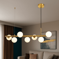 Pendul LED cu Telecomandă Silvana, Auriu - AdeHouse — Finisaje și Iluminat Premium.