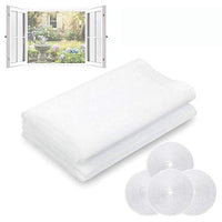 Set 5 plase impotriva insectelor, pentru fereastra, cu autoadeziv